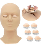 Amelia Lash Extension Mannequin Head With Replaceable Eyelids